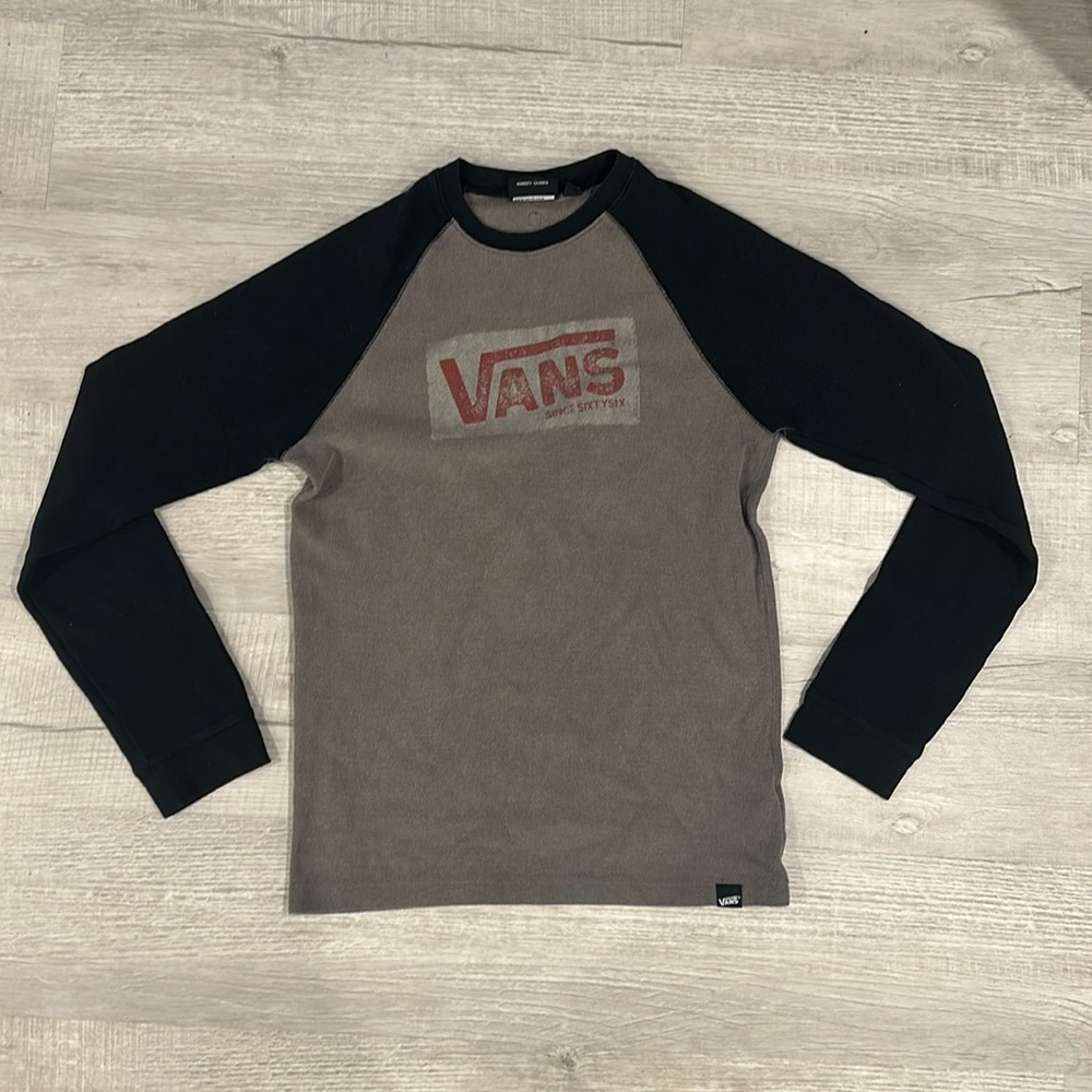 Vans long sleeve knit tee